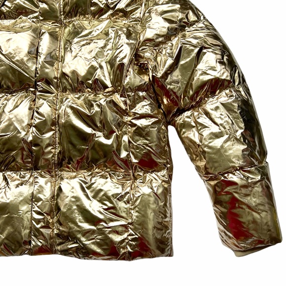 JORDAN CRAIG Men’s Toronto Bubble Jacket in Gold - Picture 5 of 11